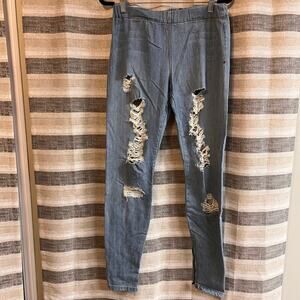 Joe’s Jeans Light Wash Distressed “The Legging” Fit Jeans Size Medium‎